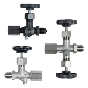 Pressure gauge and instrument valves
